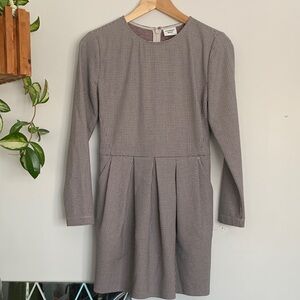 Sunday Best Pleated Long Sleeve Dress
